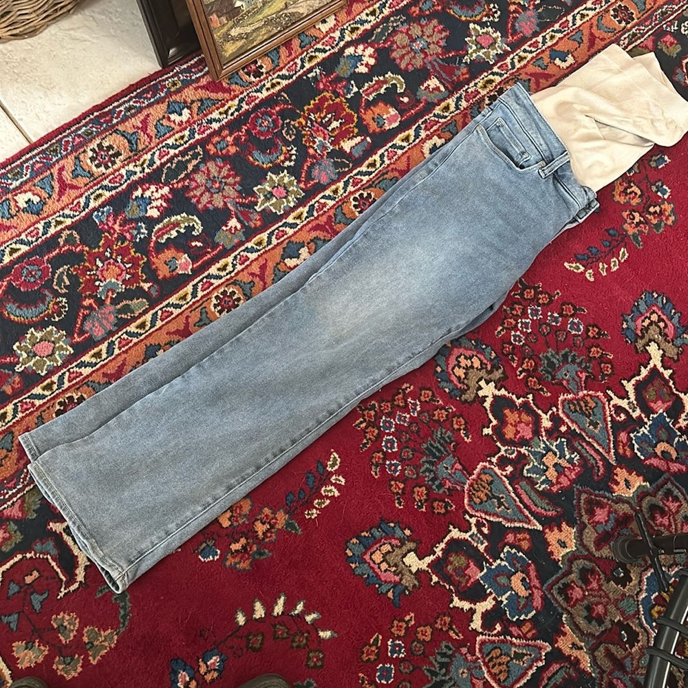 BLANQR Denim Maternity Jean size 14